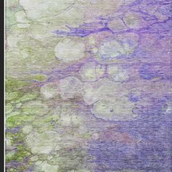 Addison Rugs Chantille ACN698 Purple 8' x 10' Indoor Outdoor Area Rug, Easy Clean
