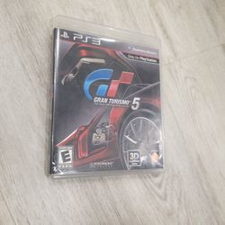 Gran Turismo 5 Play Station 3 PS3 Sony 3D Compatible