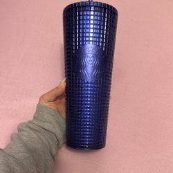 Glitter Blue Venti Starbucks Tumbler ✨