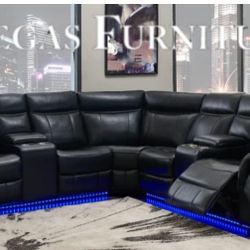 Sectional Power Recliners ✅ Delivery available ✅ Financing Options Available!✔️✨️No Credit Needed✔️✨️$0 Or $50 Down Payment✨️