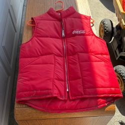 Vintage Coca Cola Vest Small