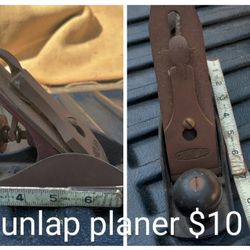 Vintage Dunlap Planer