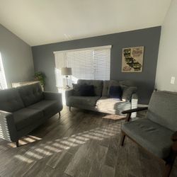 2 Couches And A Chair 