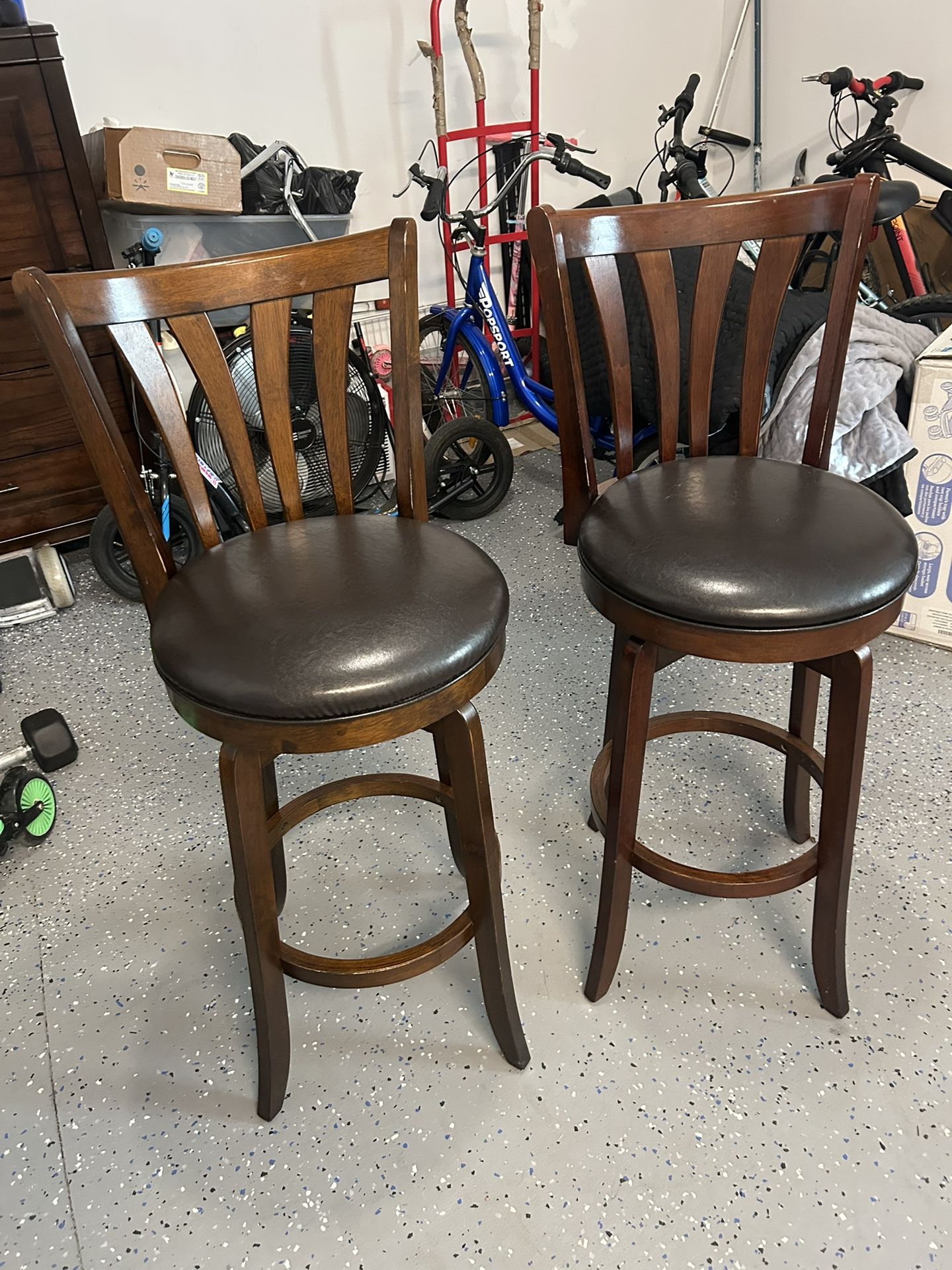 Two Tall Bar Stools