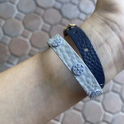 tory burch leather bracelet 