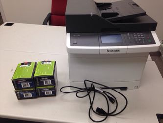 Lexmark CX410e color laser fax/copier/printer