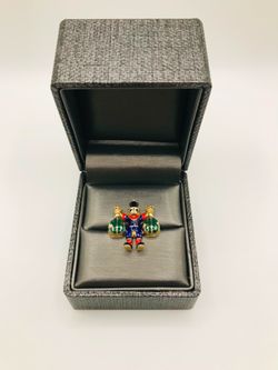 10k SCROOGE MCDUCK PENDANT