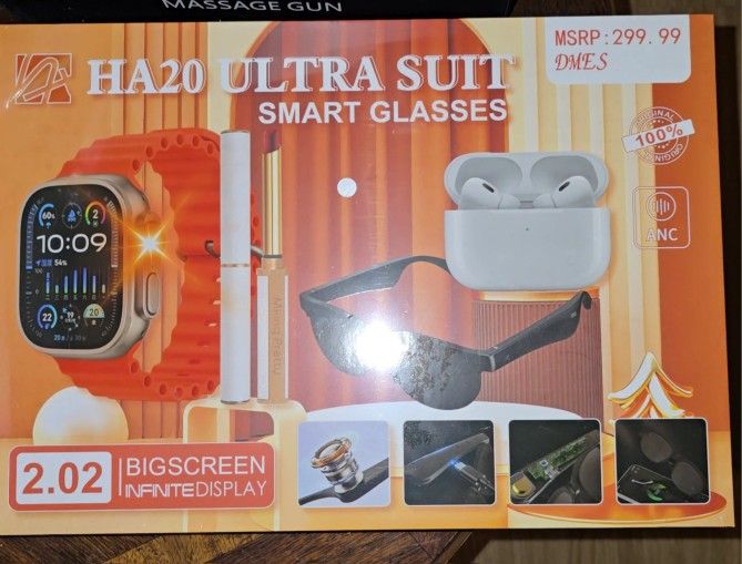 Smartwatch, Smartglasses & Earbuds