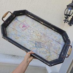 Ira Yeager Wooden Serving Tray