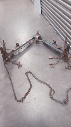 Car Dolly Tow Bar Complete Assy