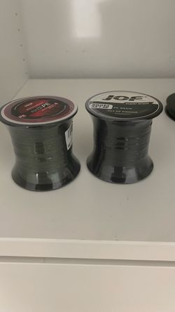 Braided fishing line