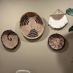 Boho Decoration Circle Plates 