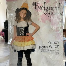 Candy Corn Witch Costume