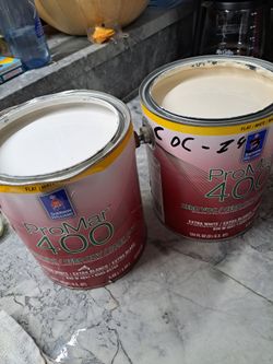 $40( two gallons Sherwin Williams  Flat Paint