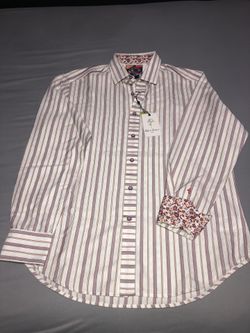 Robert Graham Dress Shirt Size Medium