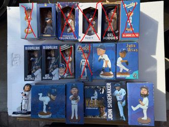 Dodgers Bobbleheads  (Ohtani, Kershaw, Koufax, Fernando Valenzuela, Los Angeles Dodger)