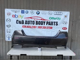 TOYOTA CAMRY SE XSE 2018 2019 2020 2021 2022 REAR BACK BUMPER COVER USED ORIGINAL OEM