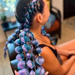 Burning Man Braids 