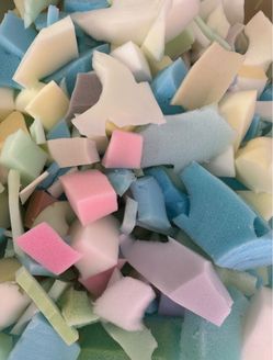 10 Lbs Foam Filling Cut Memory Foam Shredded Foam for Beanbag Chair Pillows Craft Projects