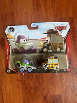 Disney Pixar cars diecast two pack buzz & woody