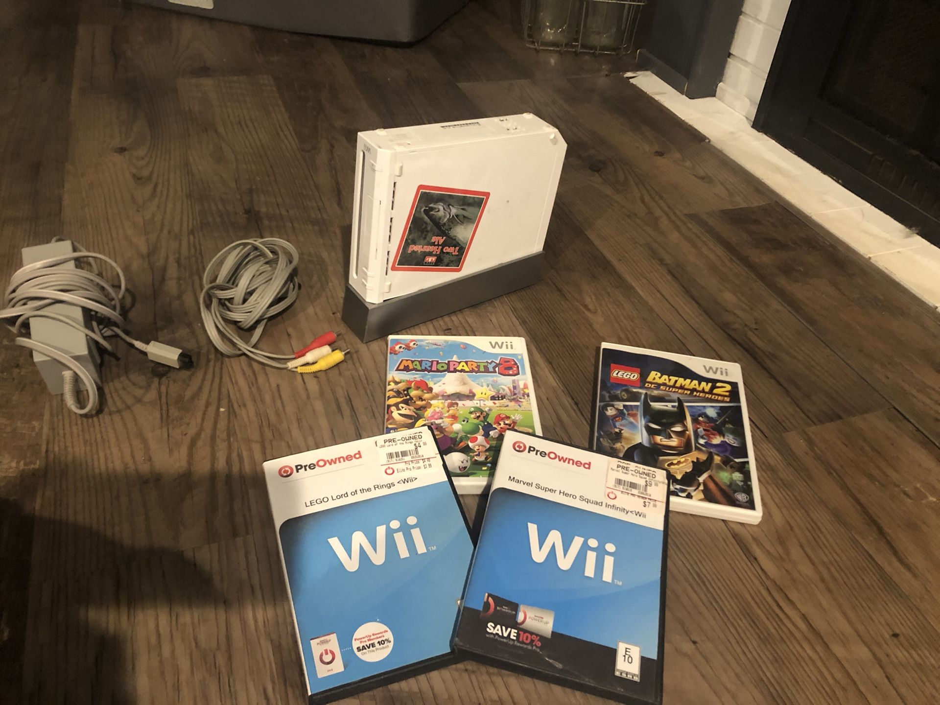 Wii Console Controllers Games