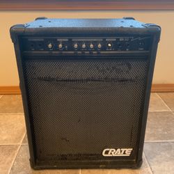 Crate BX-50 50-Watt 1x12" Bass Combo 1990s - Black