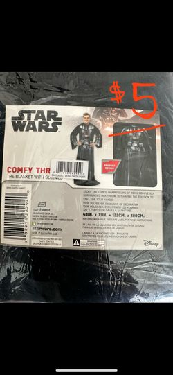 $5 Brand New Star Wars Snuggy Style Blanket