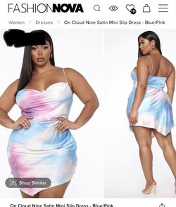 On Cloud Nine Mini Slip Dress