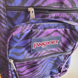 Jansport Backpack With Few Zippers
