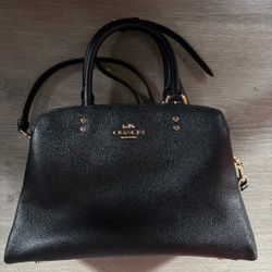 Black coach bag