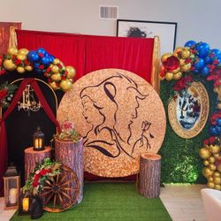 Beauty and the Beast Decor For Birthday Wedding Sweet 16 Etc...