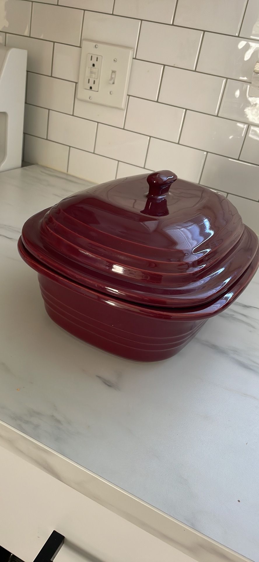Pampered Chef 3.1Qt Deep Covered Baker