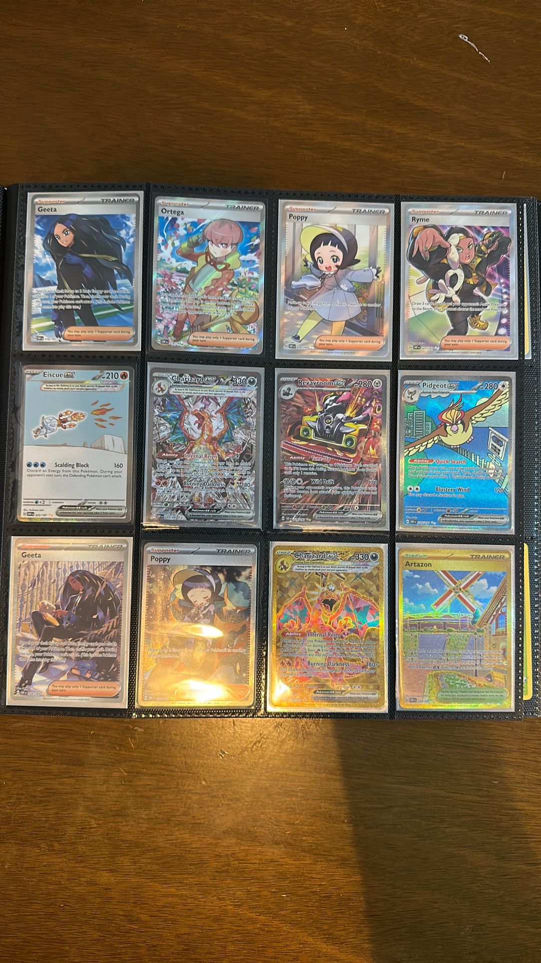 Obsidian Flames Master Set Plus Bonus - Pokemon Cards Binder