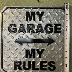 Metal Sign Art Wall Decor Man Cave Poster 