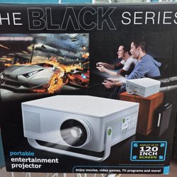 The Black Series Portable Entertainment Projector 