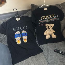 2 gucci shirts medium