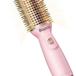 4-in-1 Compact Hot Air Brush Lightweight, Ionic for Smooth & Voluminous Hair Anywhere