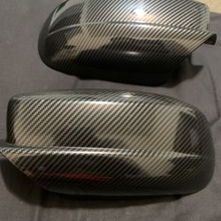 Dodge Charger carbon fiber mirror covers 