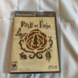 Rule Of Rose Ps2/ PlayStation 2 Cib 