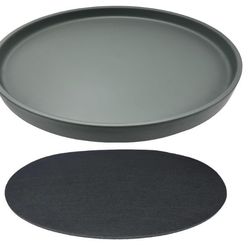 Ceramic Plant Saucer for 12" Pots
