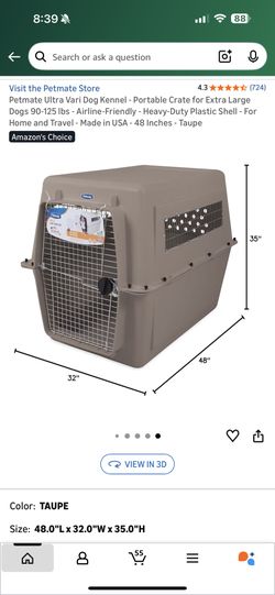 Extra Large Airline Dog Kennel
