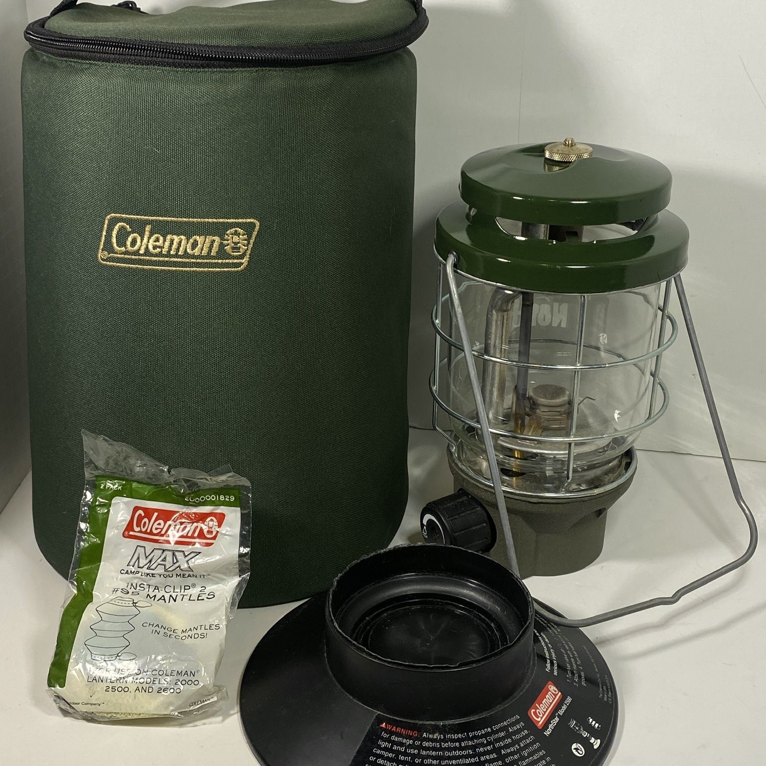 Coleman NorthStar ランタン 2000-750J Coleman North Star Tube Mantle Lantern 2000-750J Brand New