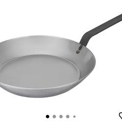 Black Carbon Steel Frying Pan