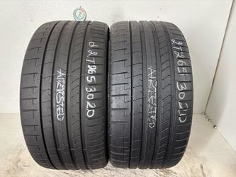 2 tires 265 30 20 pirelli p zero pz4 like new no repairs