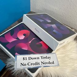 Apple IPad Air 5 10.9"New Tablet -PAYMENTS AVAILABLE-$1 Down Today 