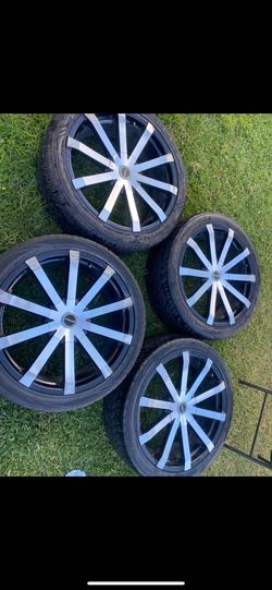 22’ Stradas 5lug Rims