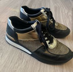 Michael Kors Sparkly Leather Sneakers