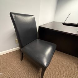 Leather Chairs x2