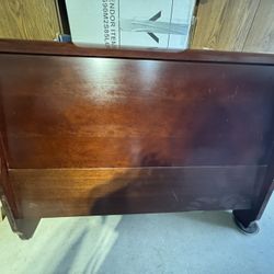 Queen Sleigh Bed frame - One Owner 