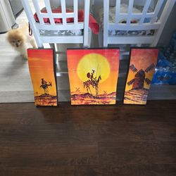 3 Picture set.0f Don Quijote